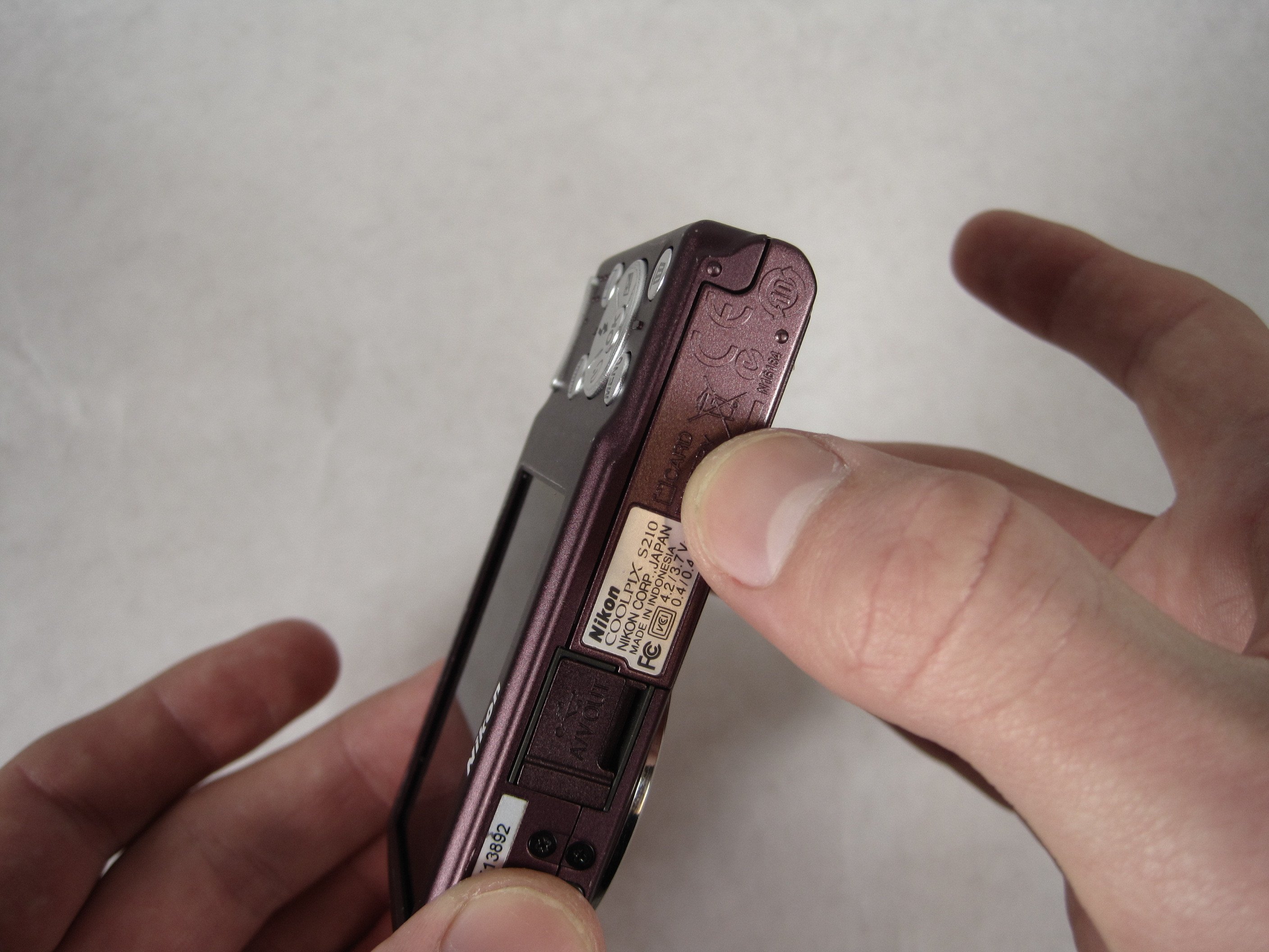 Nikon Coolpix S210 Battery Replacement iFixit Repair Guide