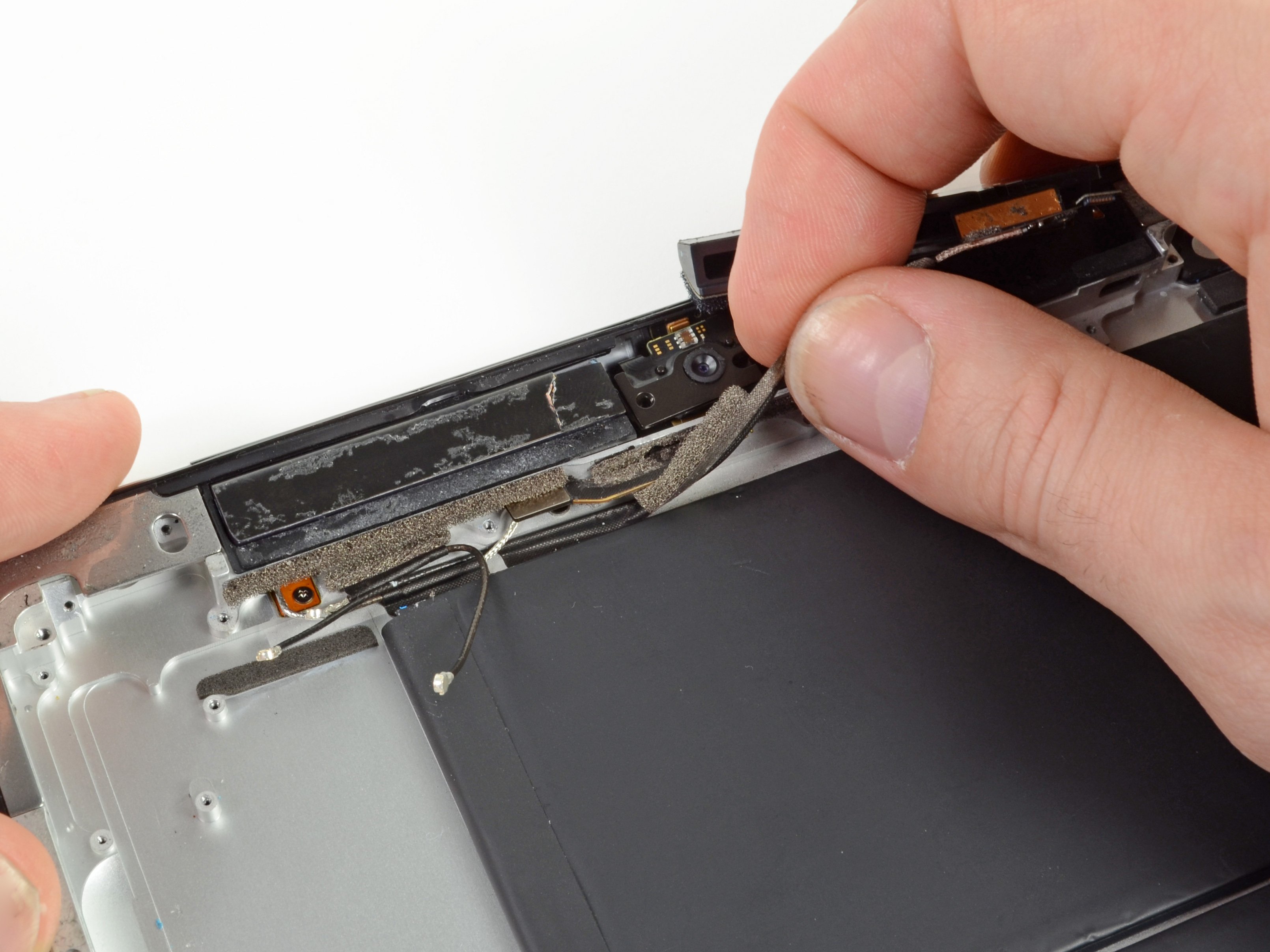 iPad 3 4G Right Cellular Data Antenna Replacement iFixit Repair Guide