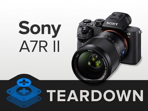 Снова заглянем внутрь цифровой беззеркальной камеры Sony a7R II
