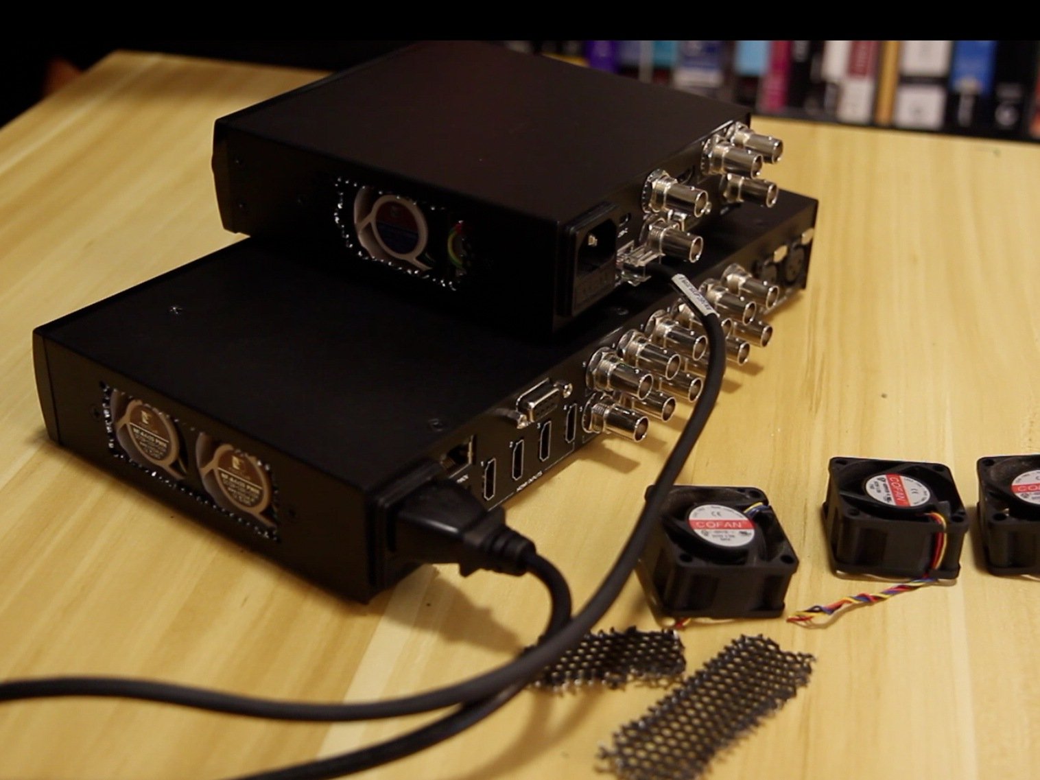 BlackMagic Hyperdeck Studio Mini Fan Replacement iFixit Repair Guide