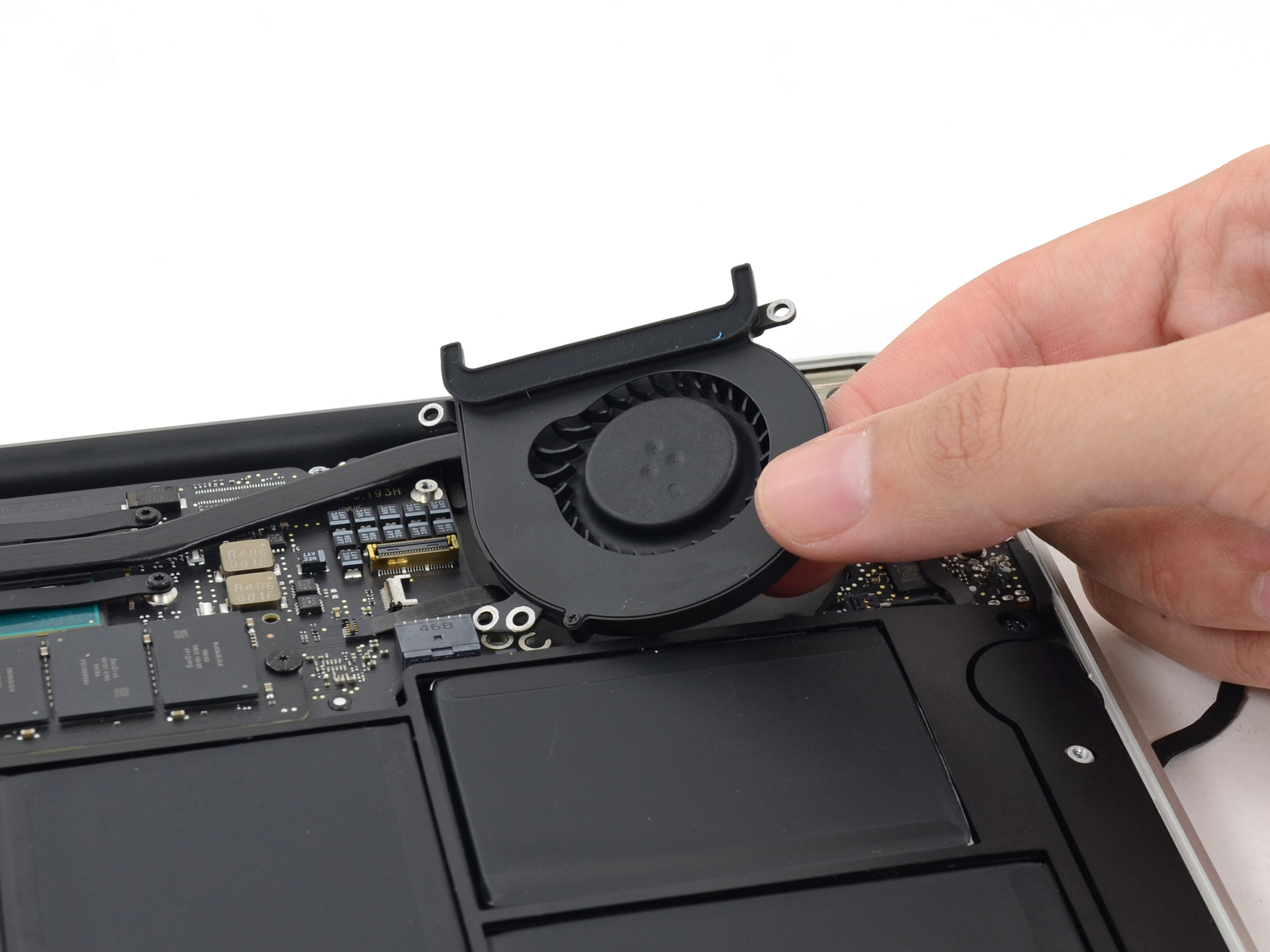 MacBook Air 11" Early 2015 Fan Replacement iFixit Repair Guide