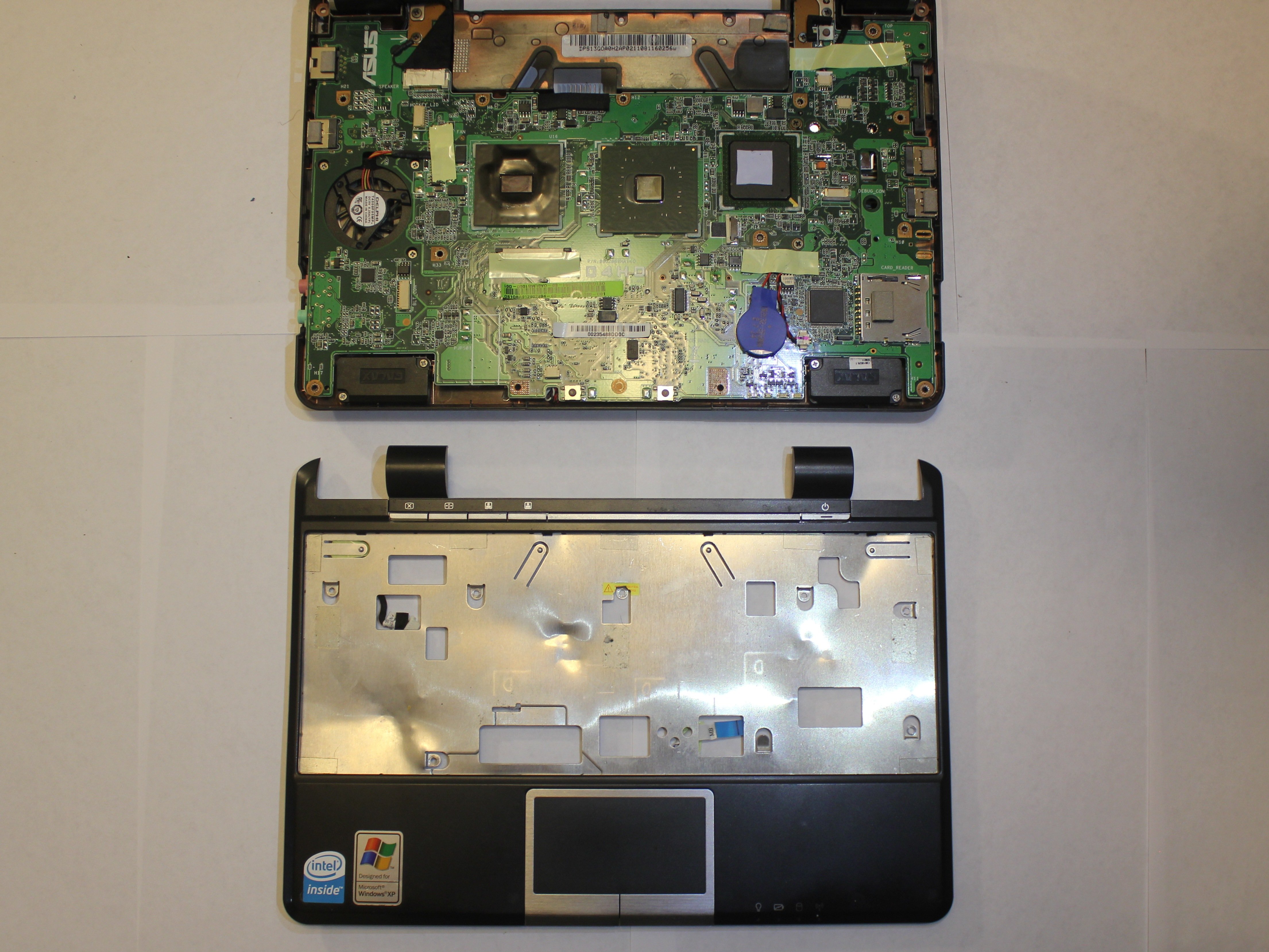 Asus Eee Pc 1000 HD Touchpad Replacement