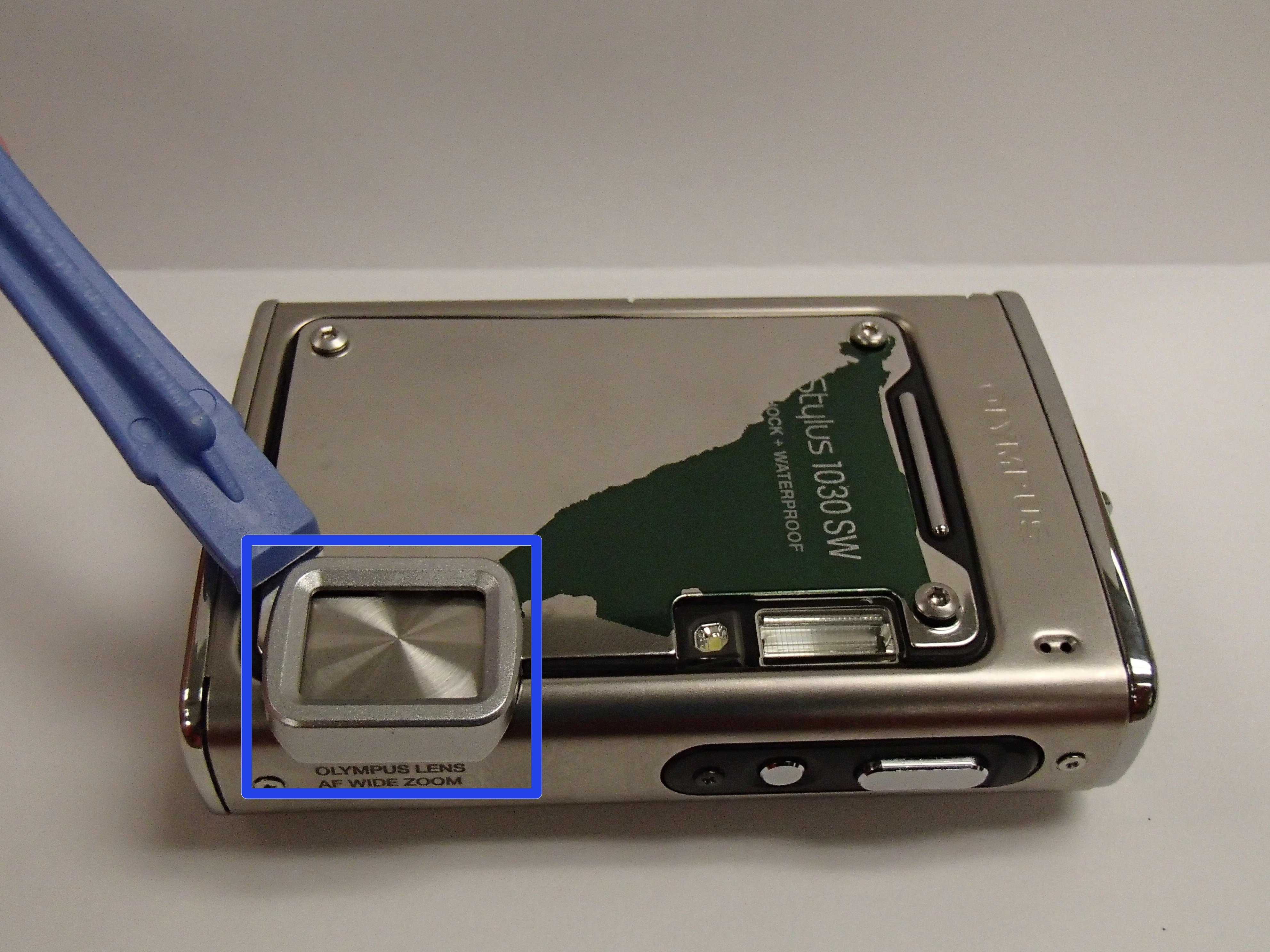 Olympus Stylus 1030 SW Camera Disassembly