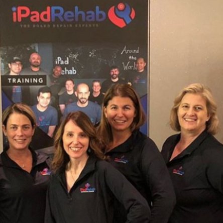 Jessa Jones of iPad Rehab, one of the women in repair