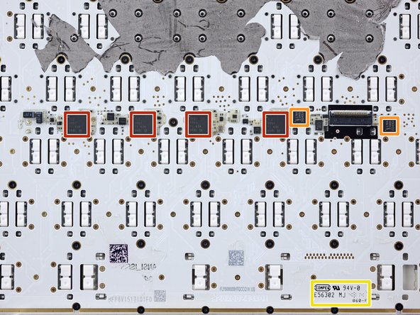 Image 2/2: An array of four Texas Instruments [http://www.ti.com/product/tlc5951|TLC5951|new_window=true] PWM LED Drivers