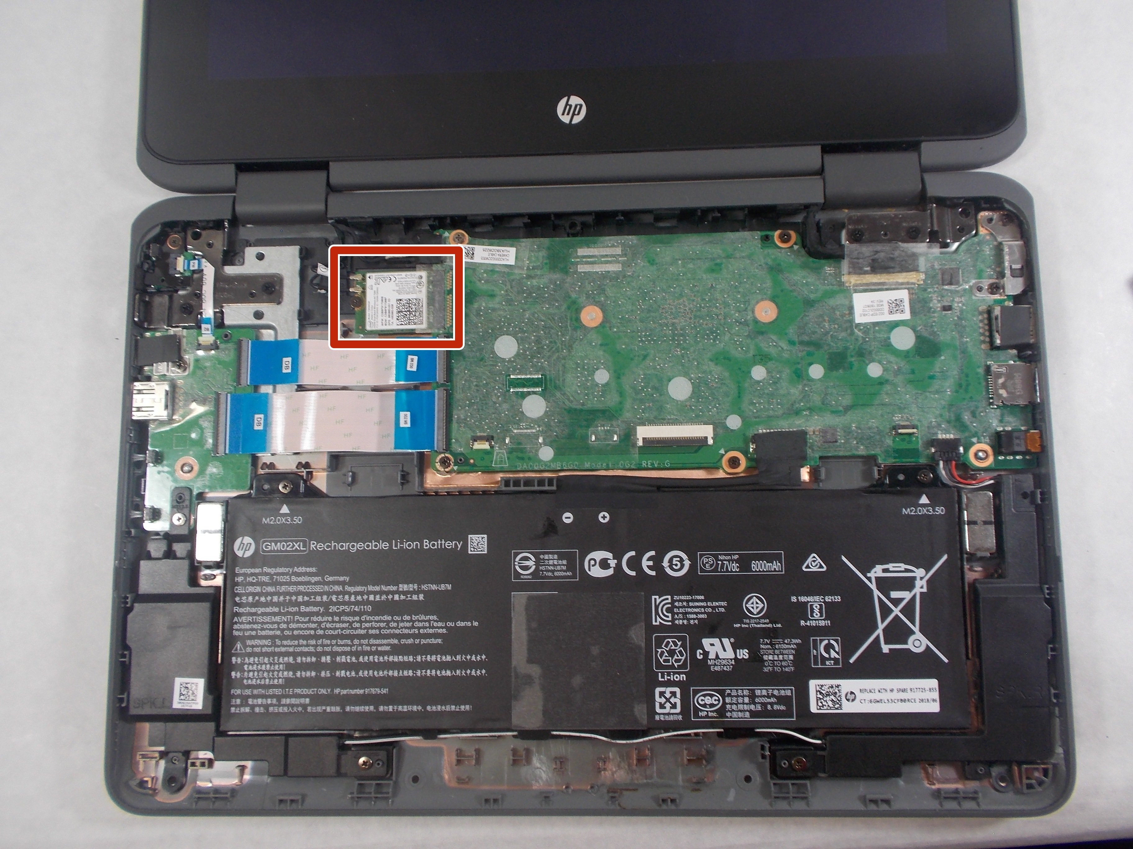 HP Chromebook x360 11ae010nr Card Replacement iFixit Repair