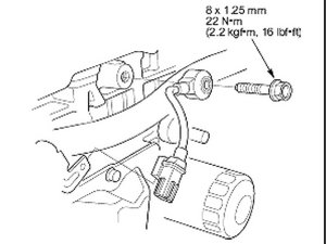 Honda Crv Knock Sensor Location