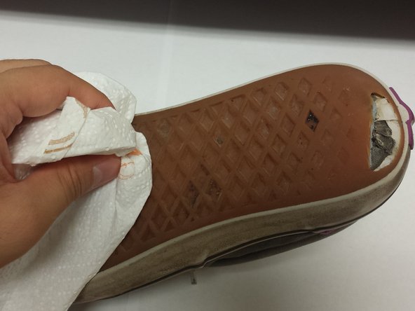 How to fix holes in shoes