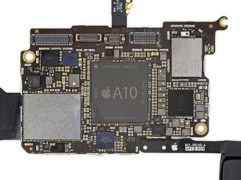 Apple A10 SoC in the iPod touch