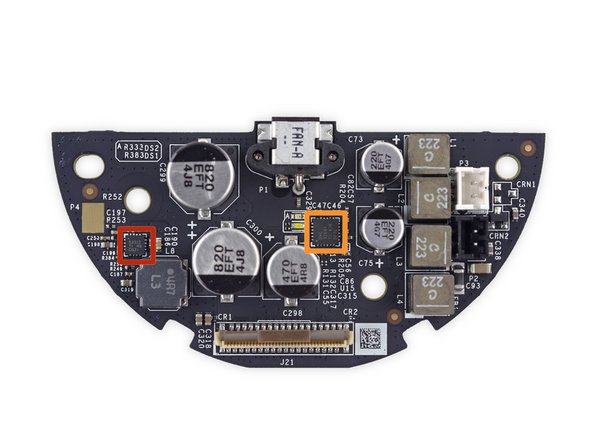 Image 2/3: Texas Instruments [http://www.ti.com/lit/ds/symlink/tlv320dac3203.pdf|TLV320DAC3203|new_window=true] Ultra Low Power Stereo Audio Codec