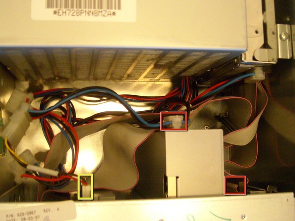 Image 1/3: Pay special attention to this one, it has a clip on it, it helps to use a flathead or a spudger.