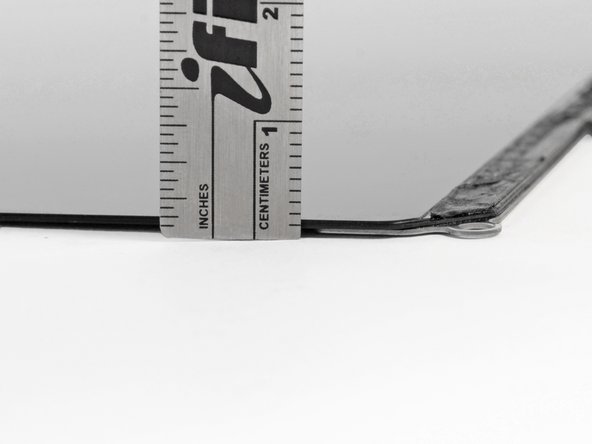 Image 2/2: We need to clarify this before continuing with the teardown; Apple did not design and build a 1.5 mm thin LCD panel. They did, however, do something exceptional with the design of this display: rather than sandwich an LCD panel between a back case and a front glass, they used the aluminum case itself as the frame for the LCD panel and used the LCD ''as'' the front glass.