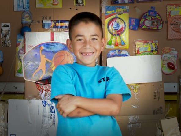 Caine and his Cardboard Arcade