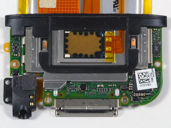 Logic board on the iPod Touch 3rd Generation