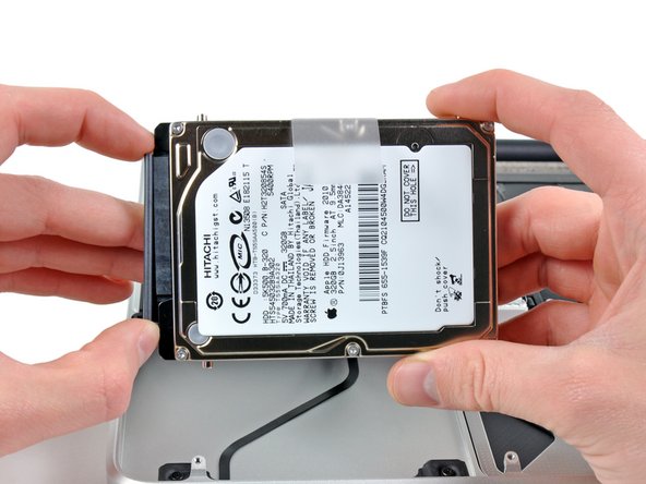 Image 2/3: Remove the hard drive.