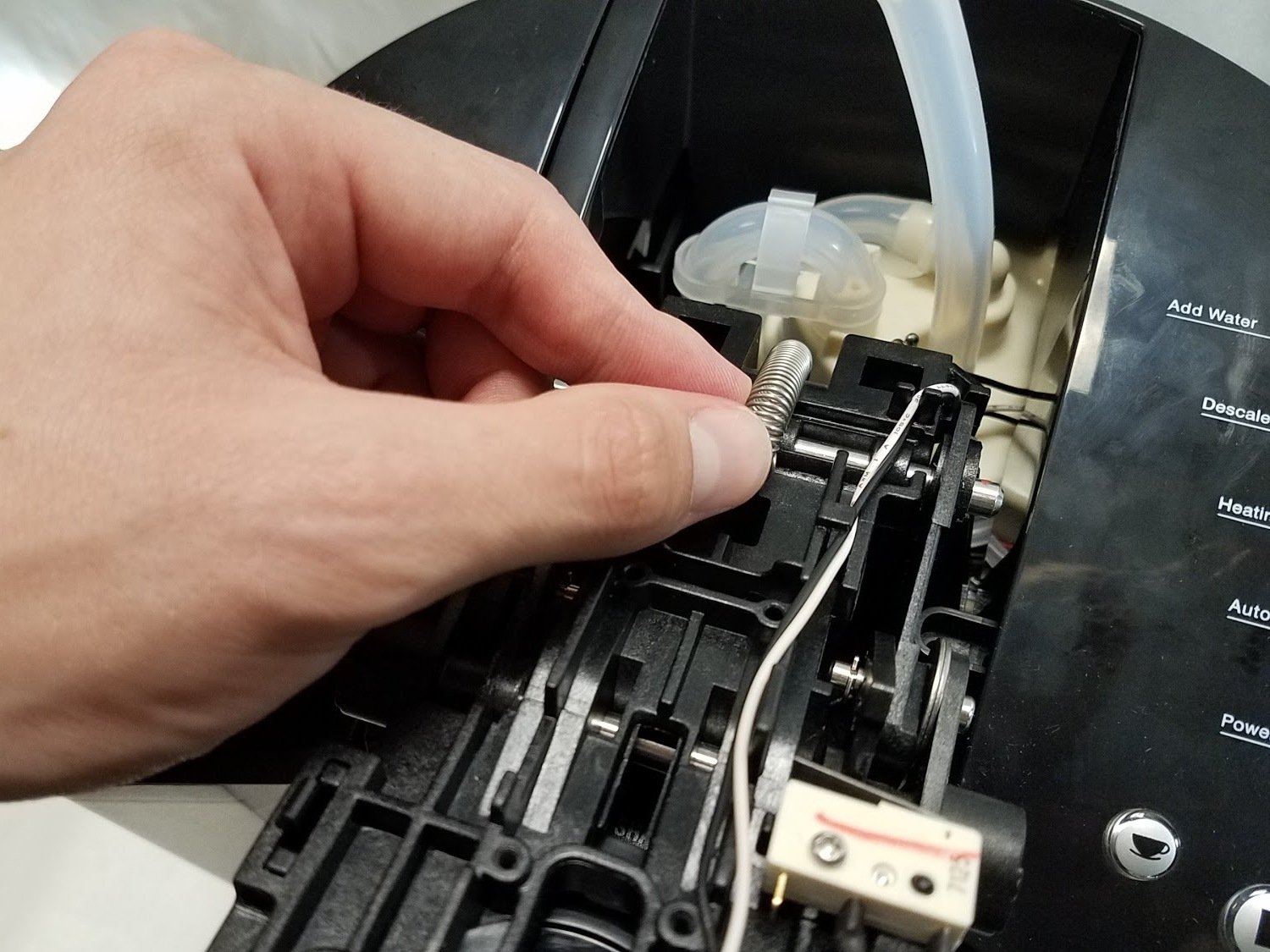 Keurig K55 Lid Spring Replacement iFixit Repair Guide