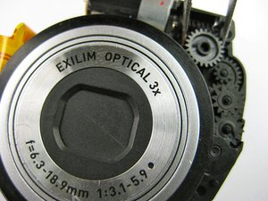 Casio Exilim Lens Error