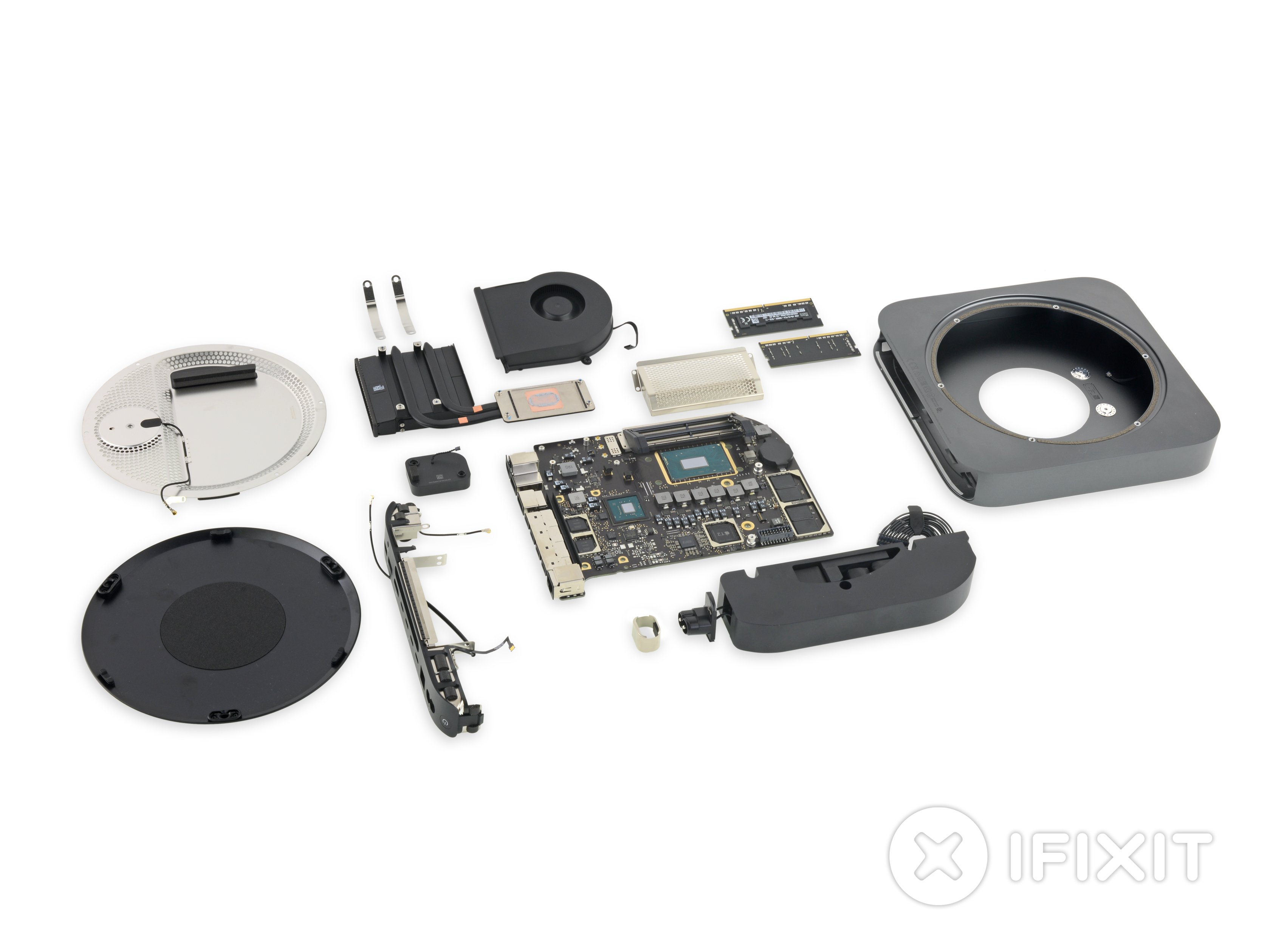 Mac Mini Late 18の分解 Ifixit