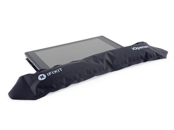 Image 1/3: The digitizer is adhered by a double-sided adhesive strip that runs around the perimeter of the display. With a bit of [https://www.ifixit.com/Store/Tools/iOpener/IF145-198-4|heating|new_window=true] and [https://www.ifixit.com/Store/Tools/iFixit-Opening-Picks-set-of-6/IF145-123-2|prying|new_window=true], we manage to coax the digitizer off.