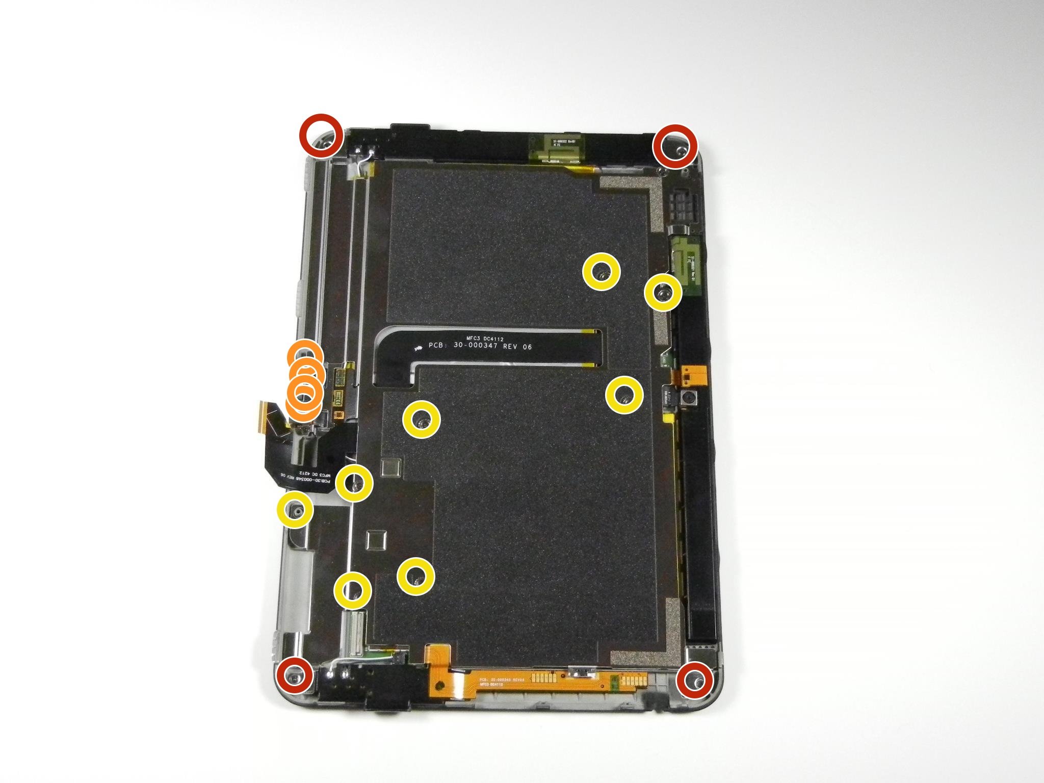 Kindle Fire HD 8.9" Midframe Replacement iFixit Repair Guide
