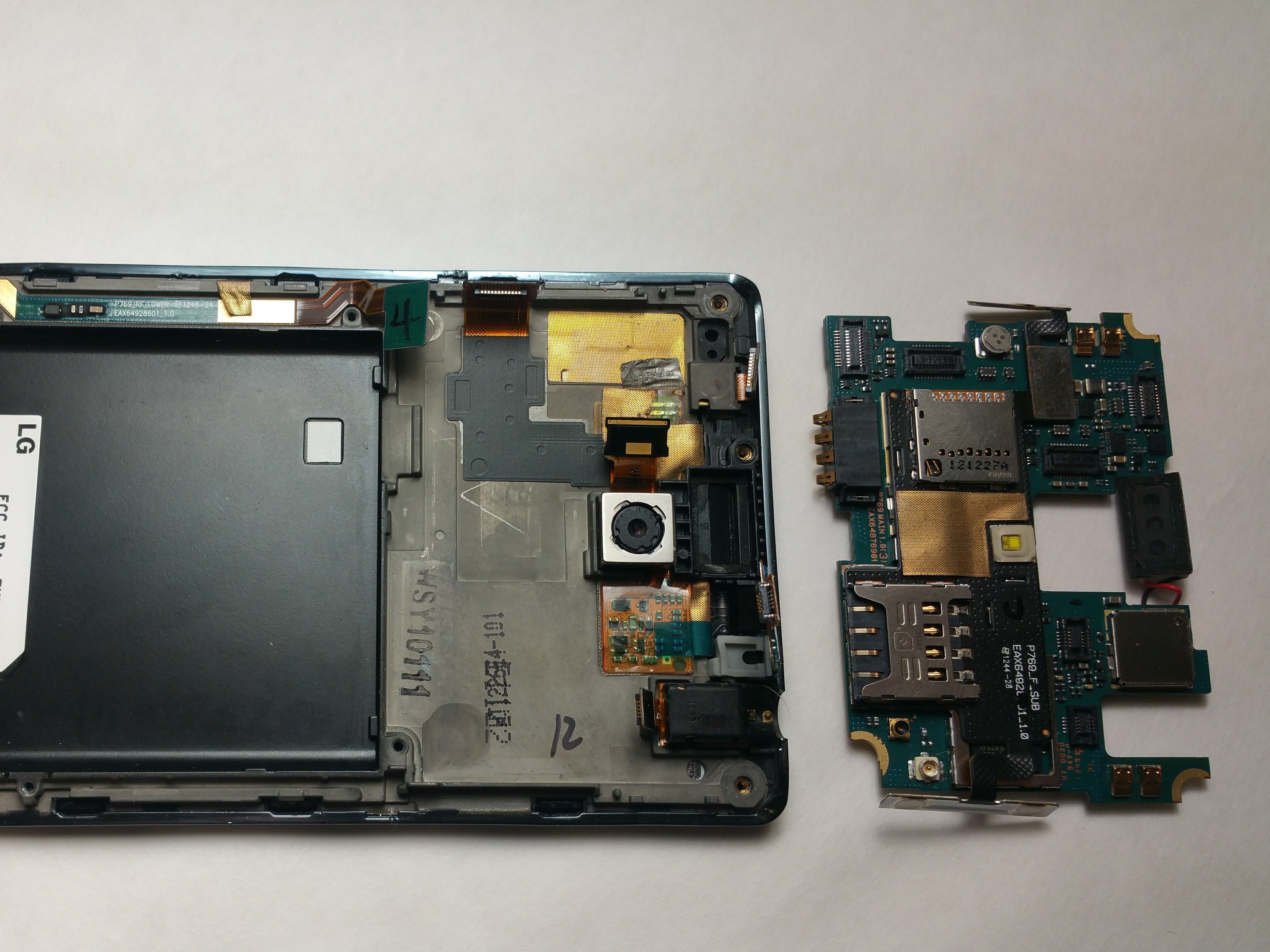 LG Optimus L9 P769 Motherboard Replacement