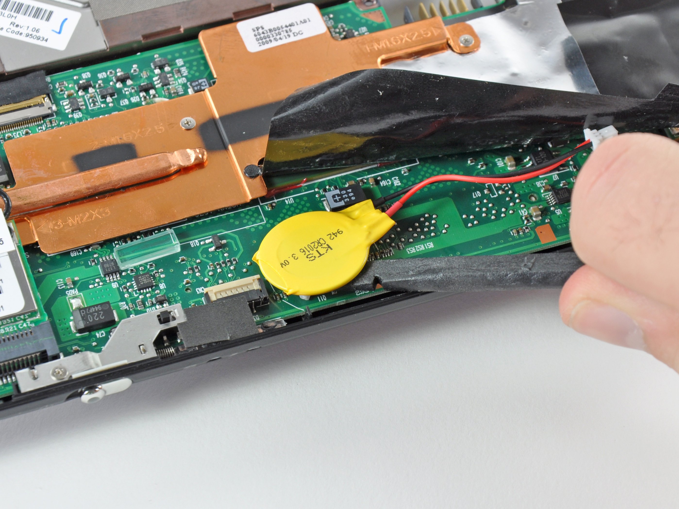 HP Mini 1000 PRAM Battery Replacement iFixit Repair Guide