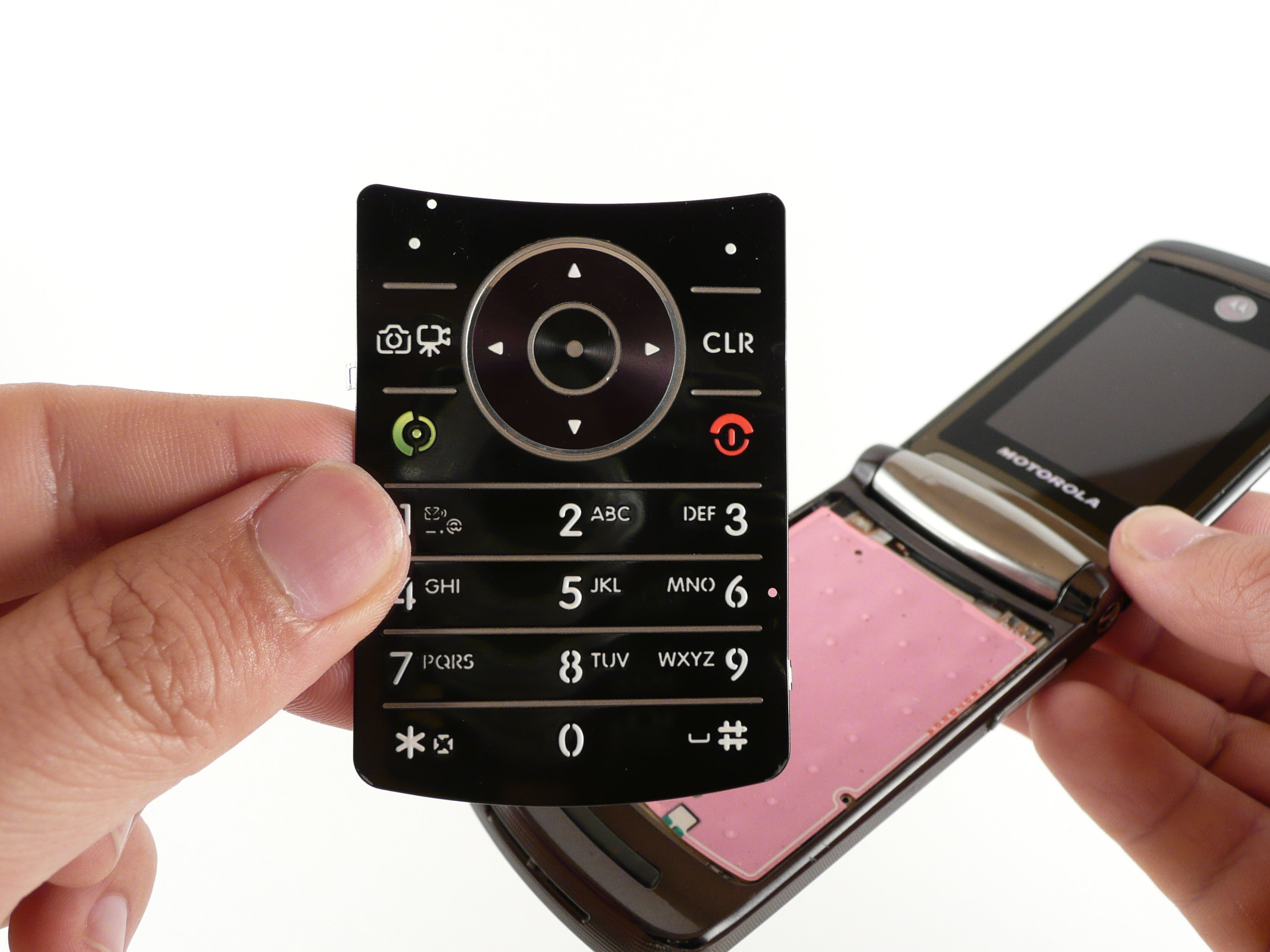 Motorola RAZR2 v9m Keypad Replacement iFixit Repair Guide
