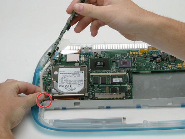 Image 1/1: Remove the charger board.