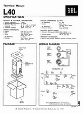 JBL L40 Repair - iFixit