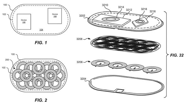 Apple patent filings for the coils in the AirPower wireless charger