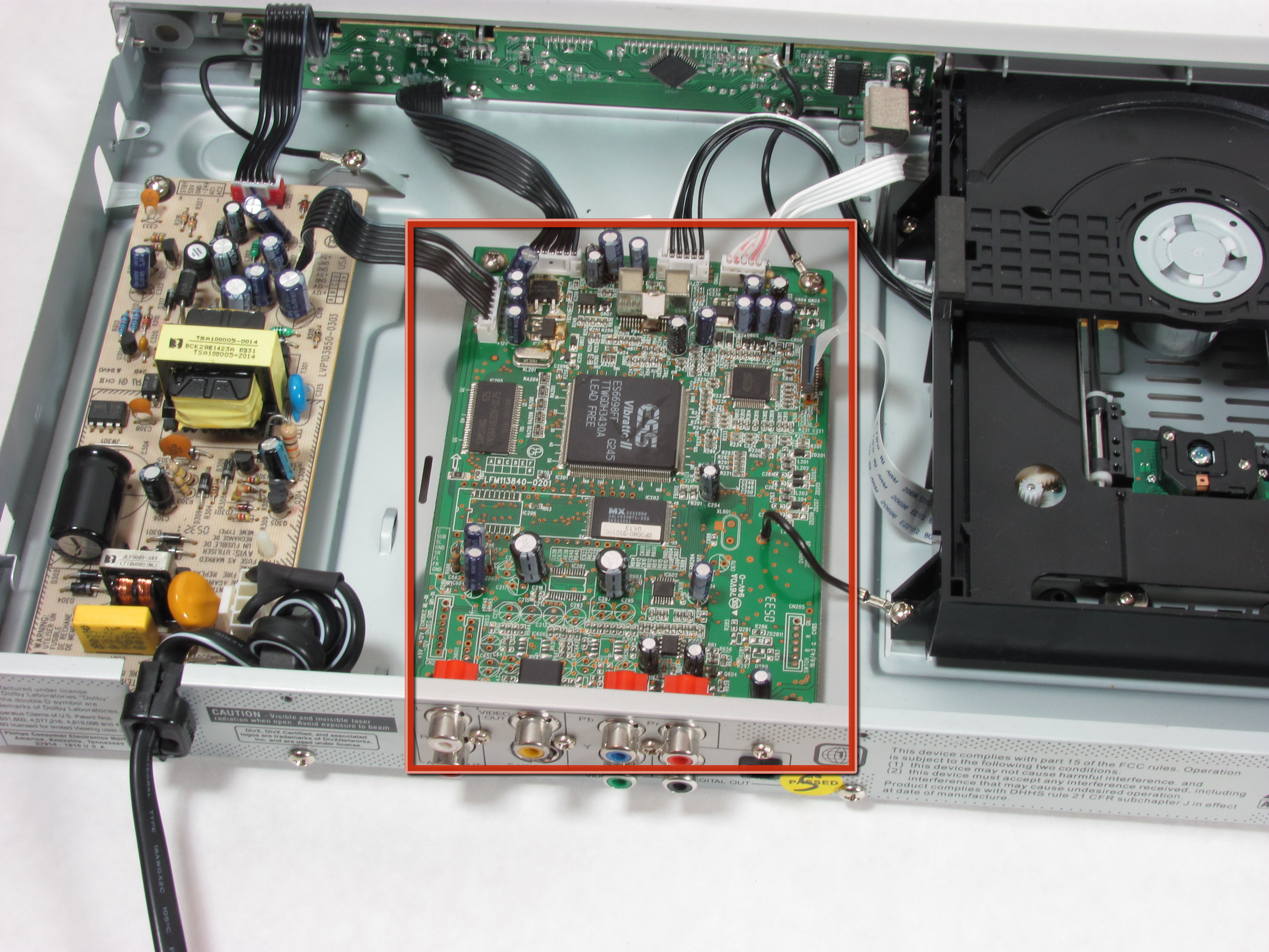 Philips DVP642 Motherboard Replacement iFixit Repair Guide