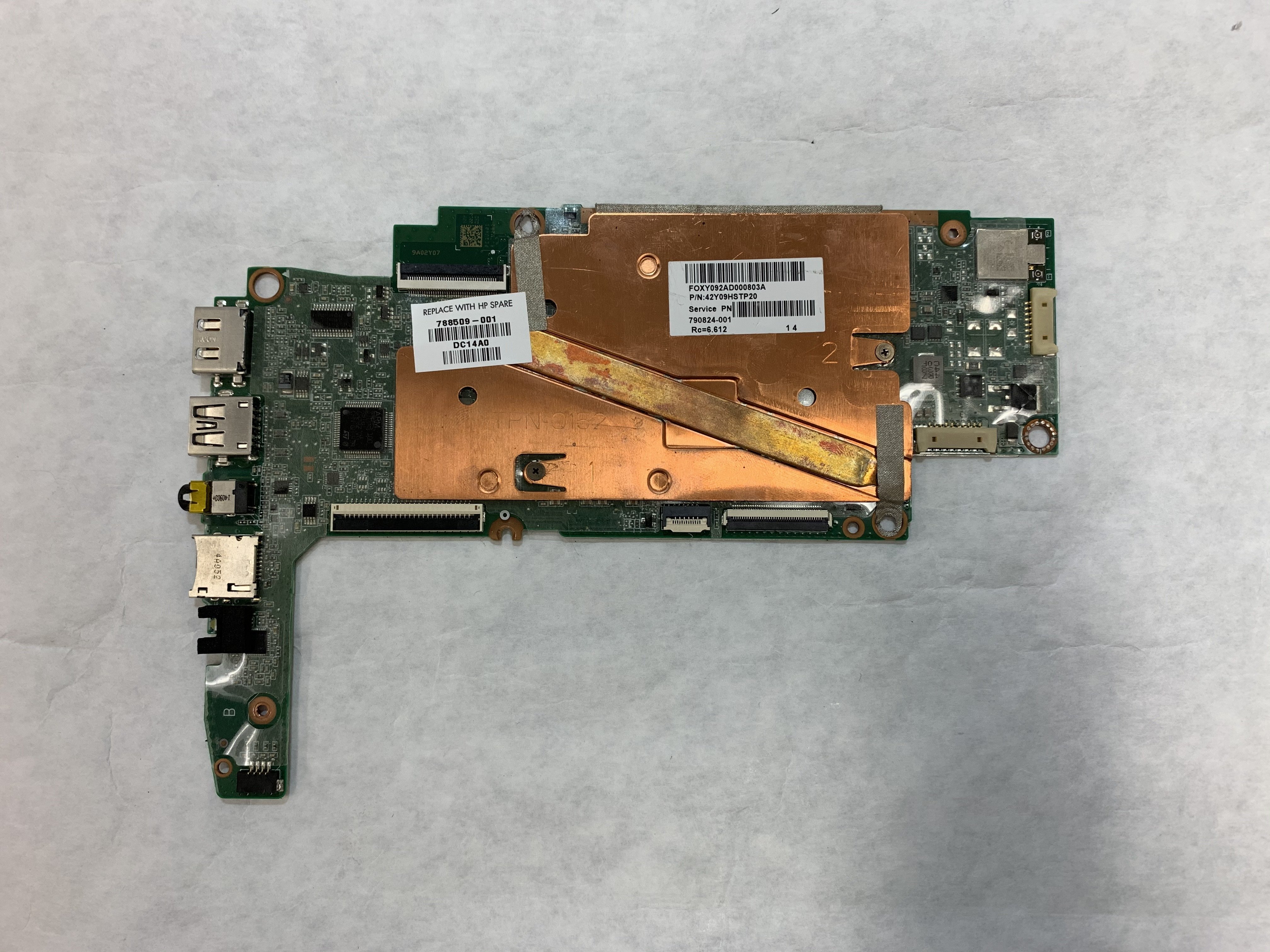 HP Chromebook 14x013dx Motherboard Replacement iFixit Repair Guide