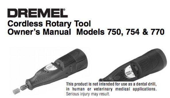 Dremel tool manuals