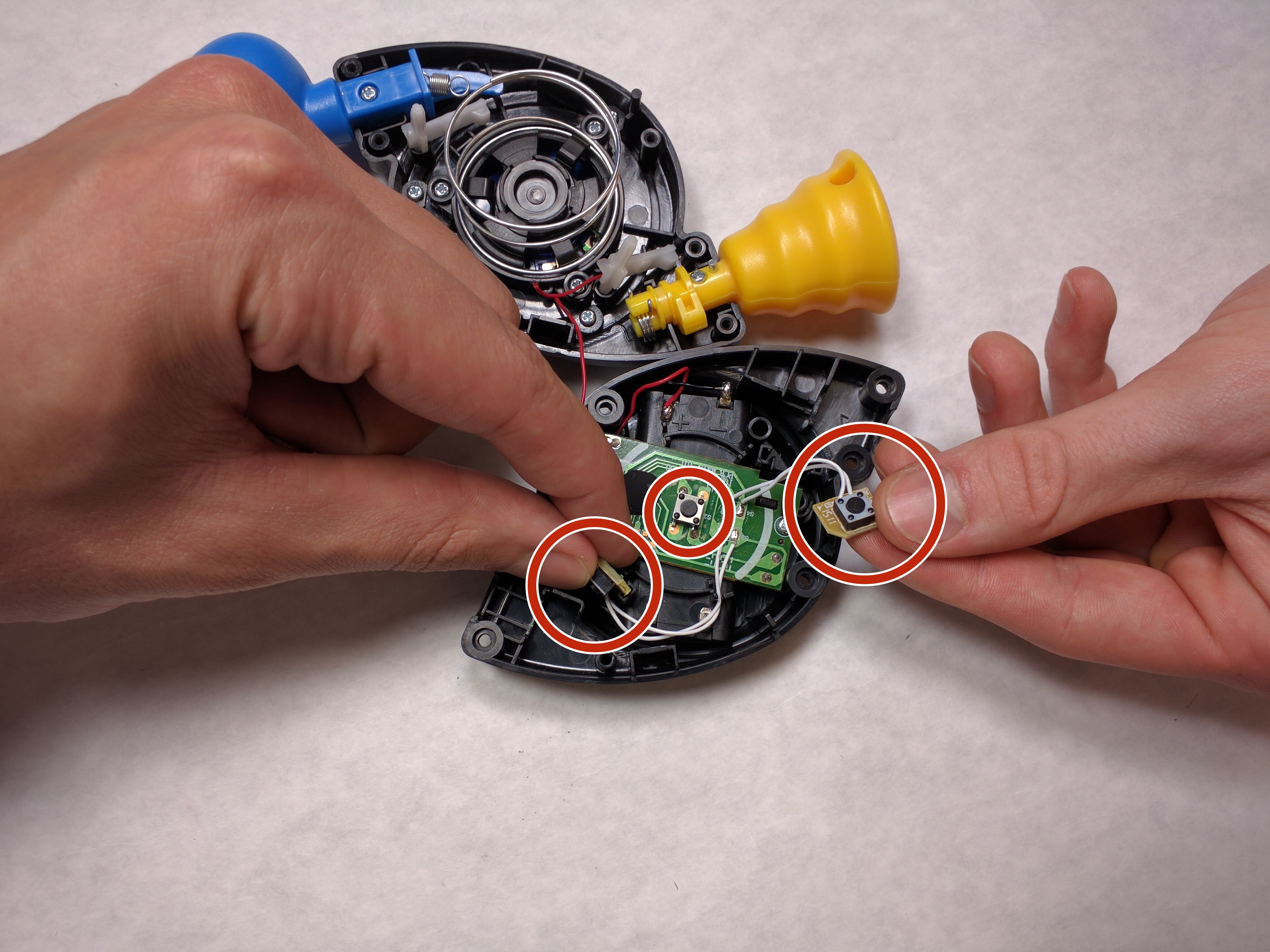 Hasbro BopIt Micro Series Buttons Replacement iFixit Repair Guide
