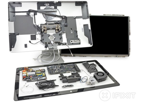 Apple Thunderbolt Display after the teardown