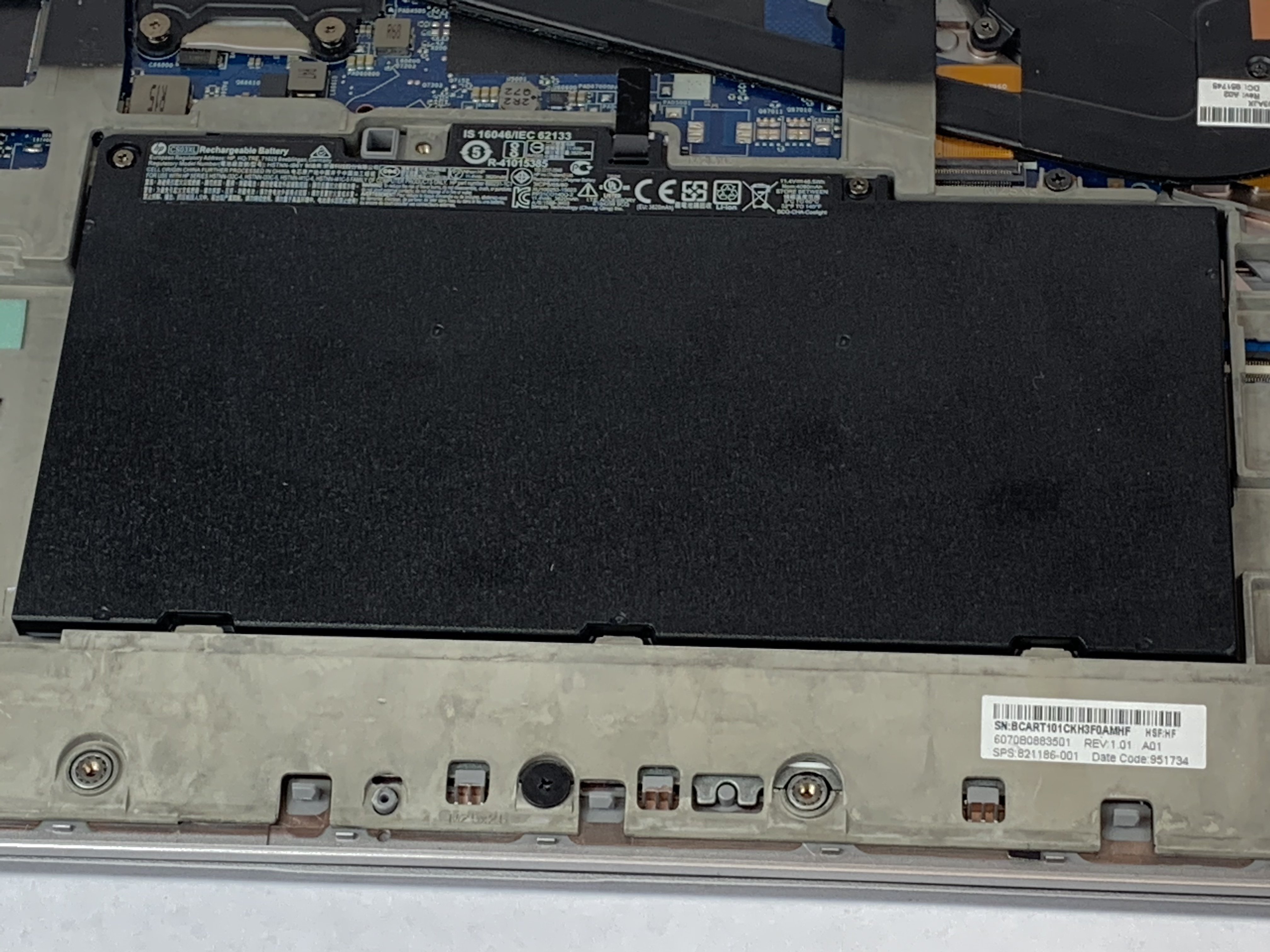 HP EliteBook 850 G3 Battery Replacement iFixit Repair Guide
