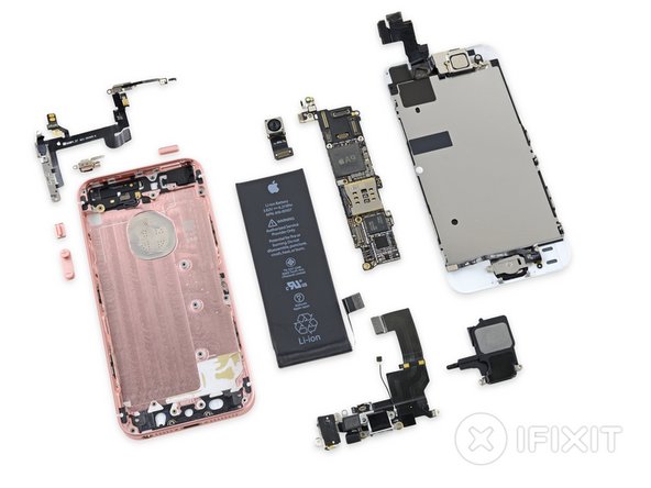 screen iphone 7 replacement diagram Teardown iPhone iFixit  SE