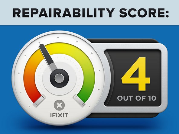 Samsung Galaxy 6 repairability score after the teardown