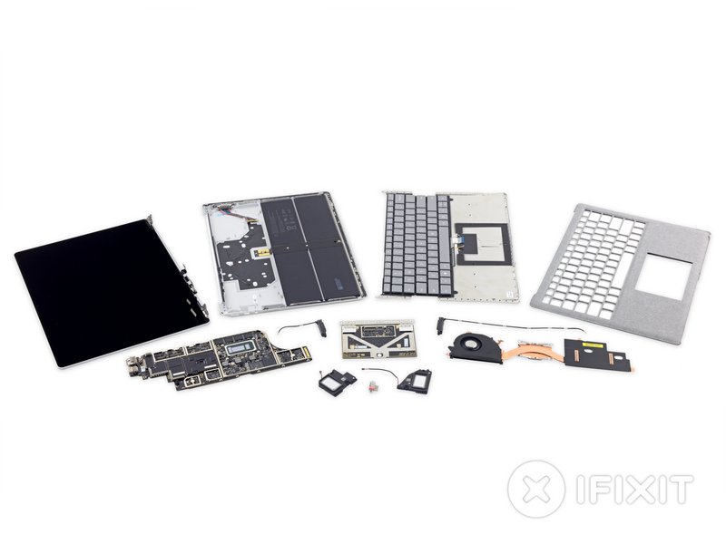 2017 Surface Laptop Disassembly