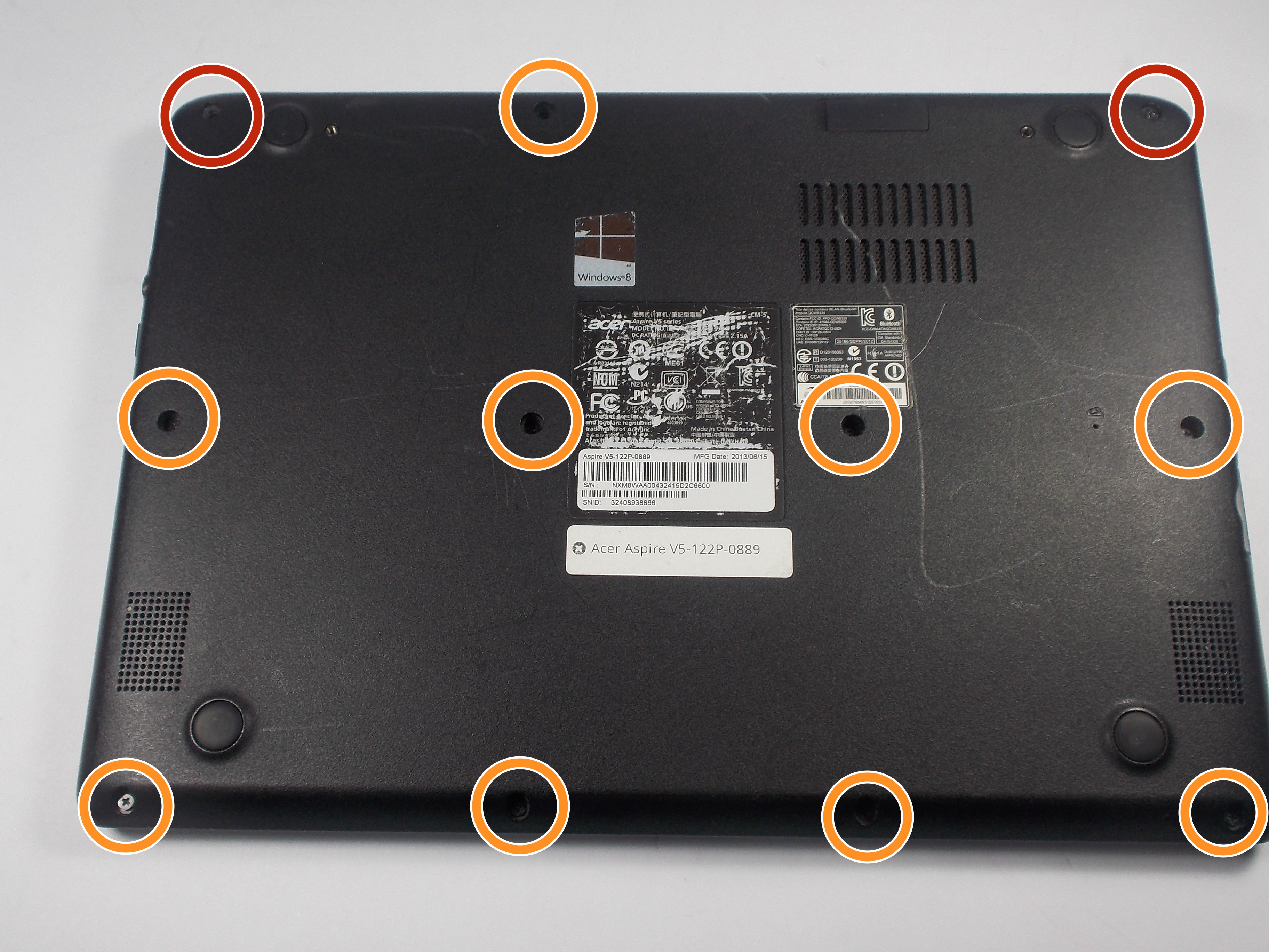 Acer Aspire V5-122P-0889 Battery Replacement - iFixit Repair Guide