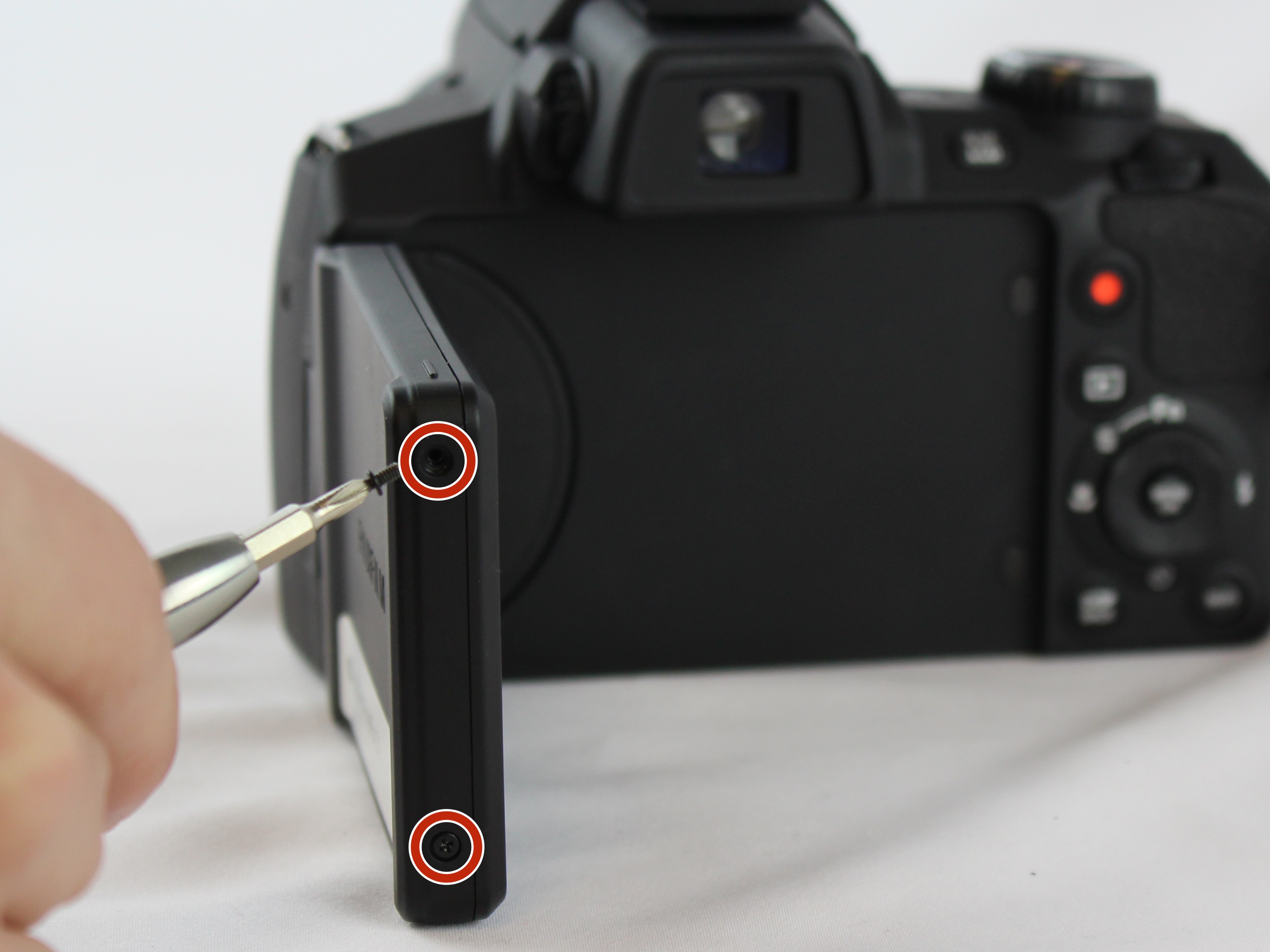 Fujifilm FinePix S1 LCD Screen Replacement iFixit Repair Guide