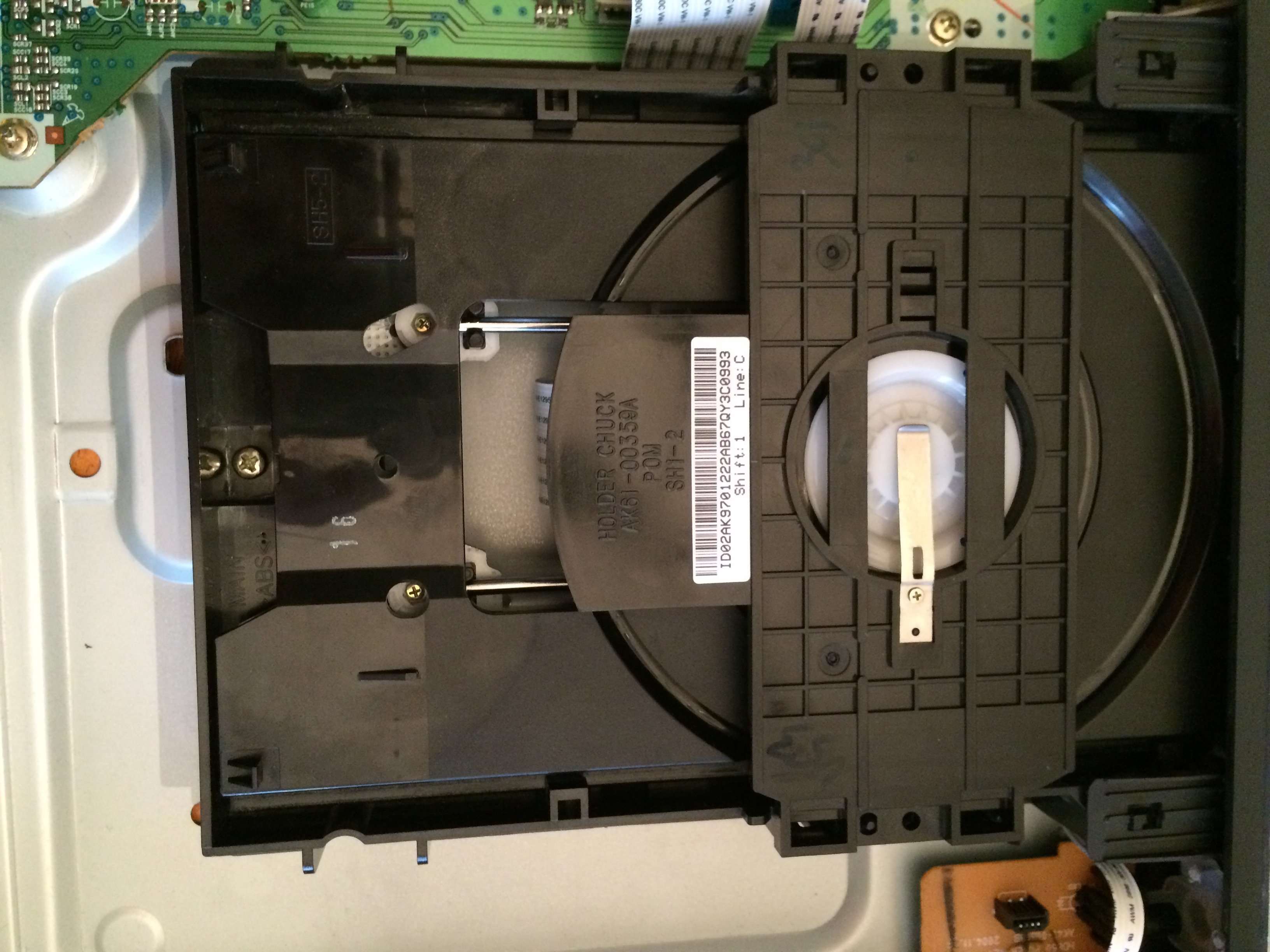 Samsung DVDHD850 Player Disk Tray Replacement iFixit Repair Guide