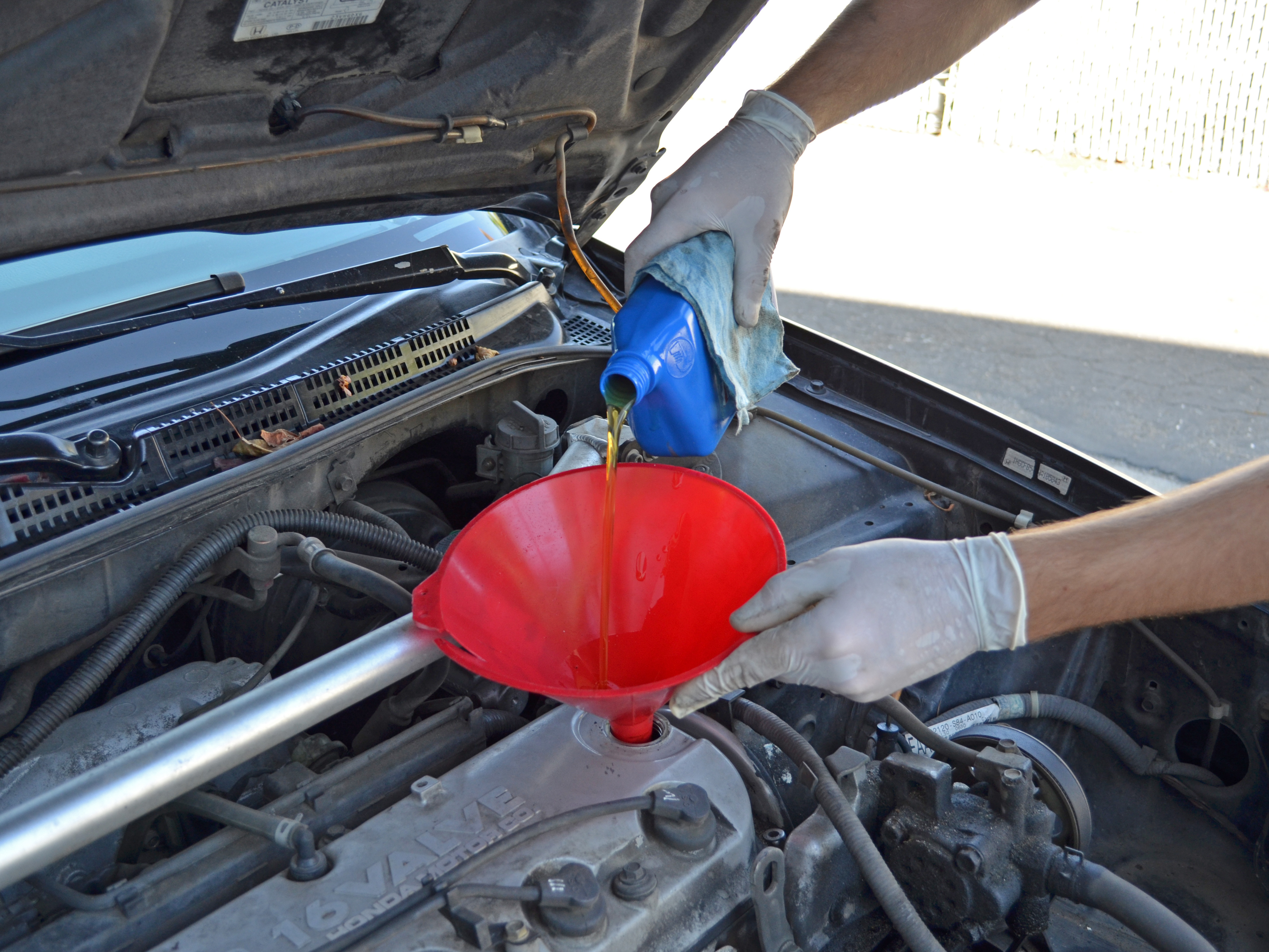 Honda accord oil change interval #6