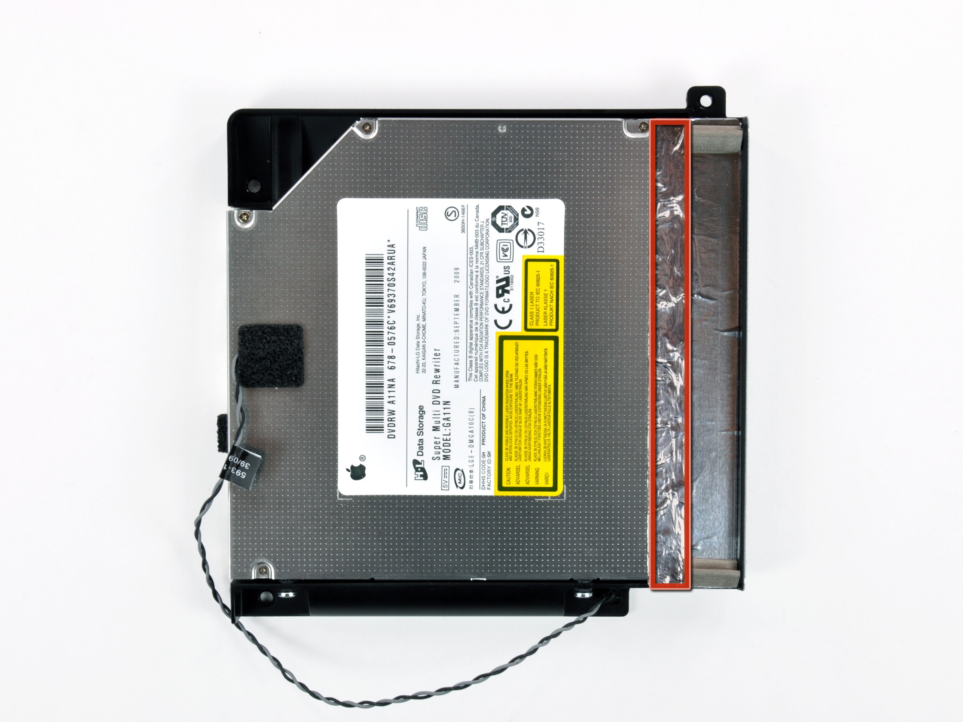 iMac Intel 27" EMC 2309 and 2374 Optical Drive Replacement iFixit