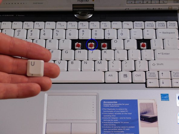 Comment Mettre En Plein écran Avec Le Clavier Remplacement d’une touche du clavier du Fujitsu Lifebook T1010