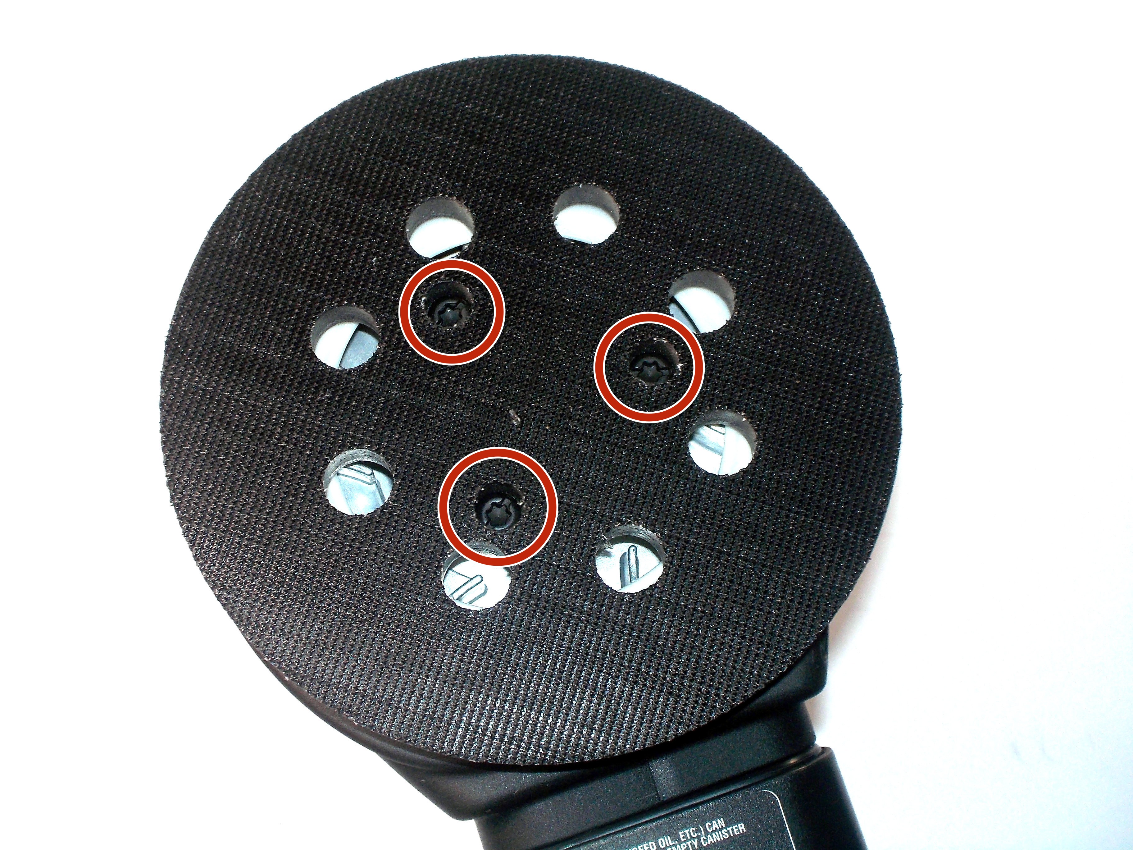 PorterCable 382 Sander Pad Replacement iFixit Repair Guide