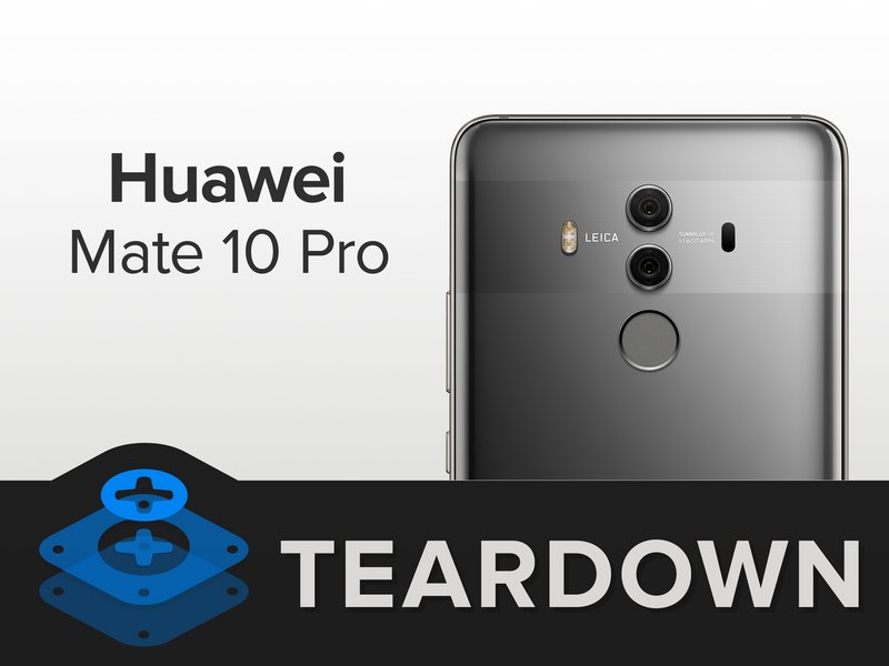 Let's start this teardown with a brittle hard fact — Huawei added a glass back to the Mate Pro 10 to align more closely with its competition.