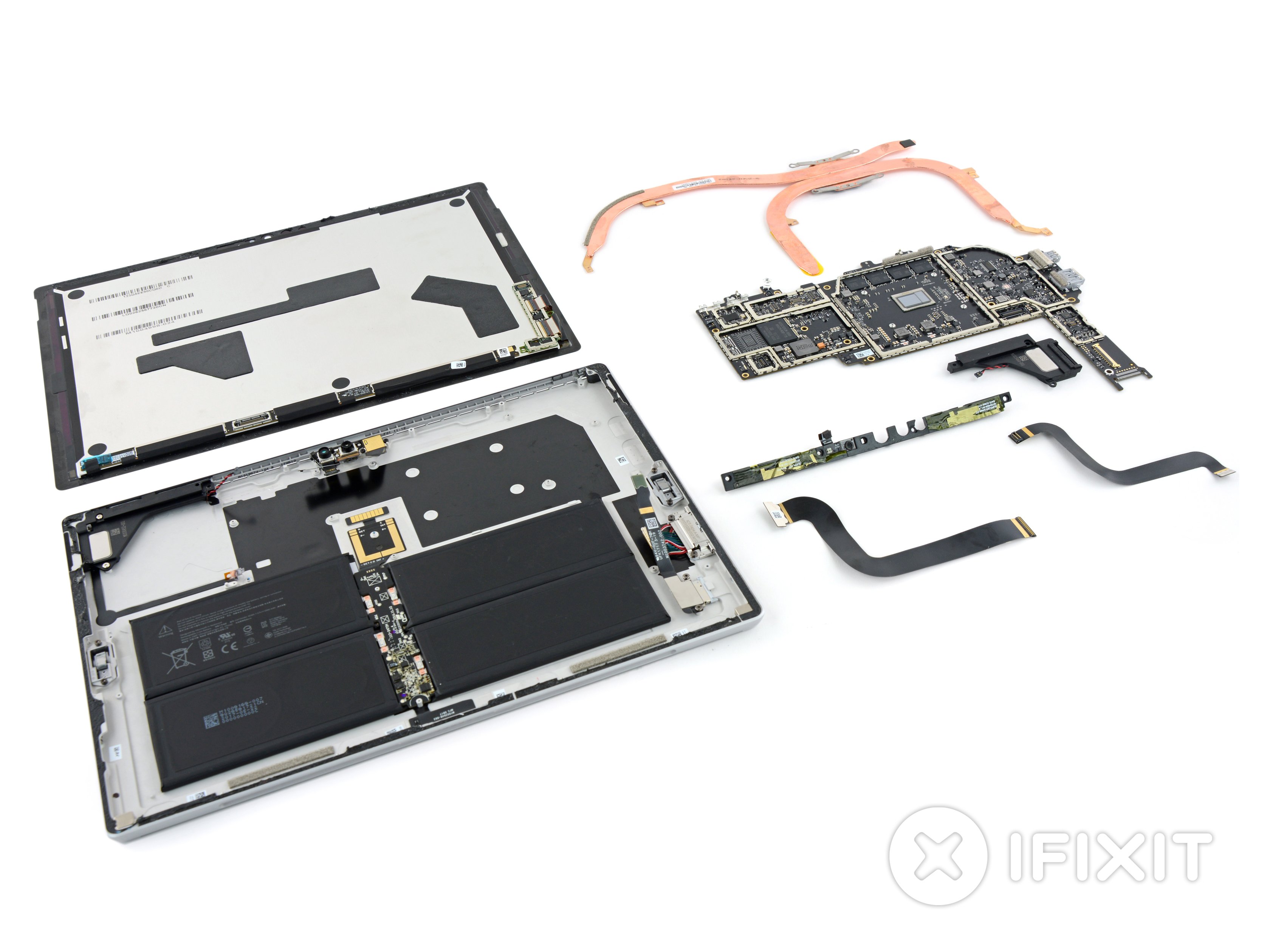 Microsoft Surface Pro 5の分解 Ifixit