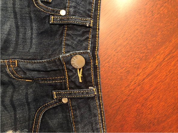 broken zipper on jeans