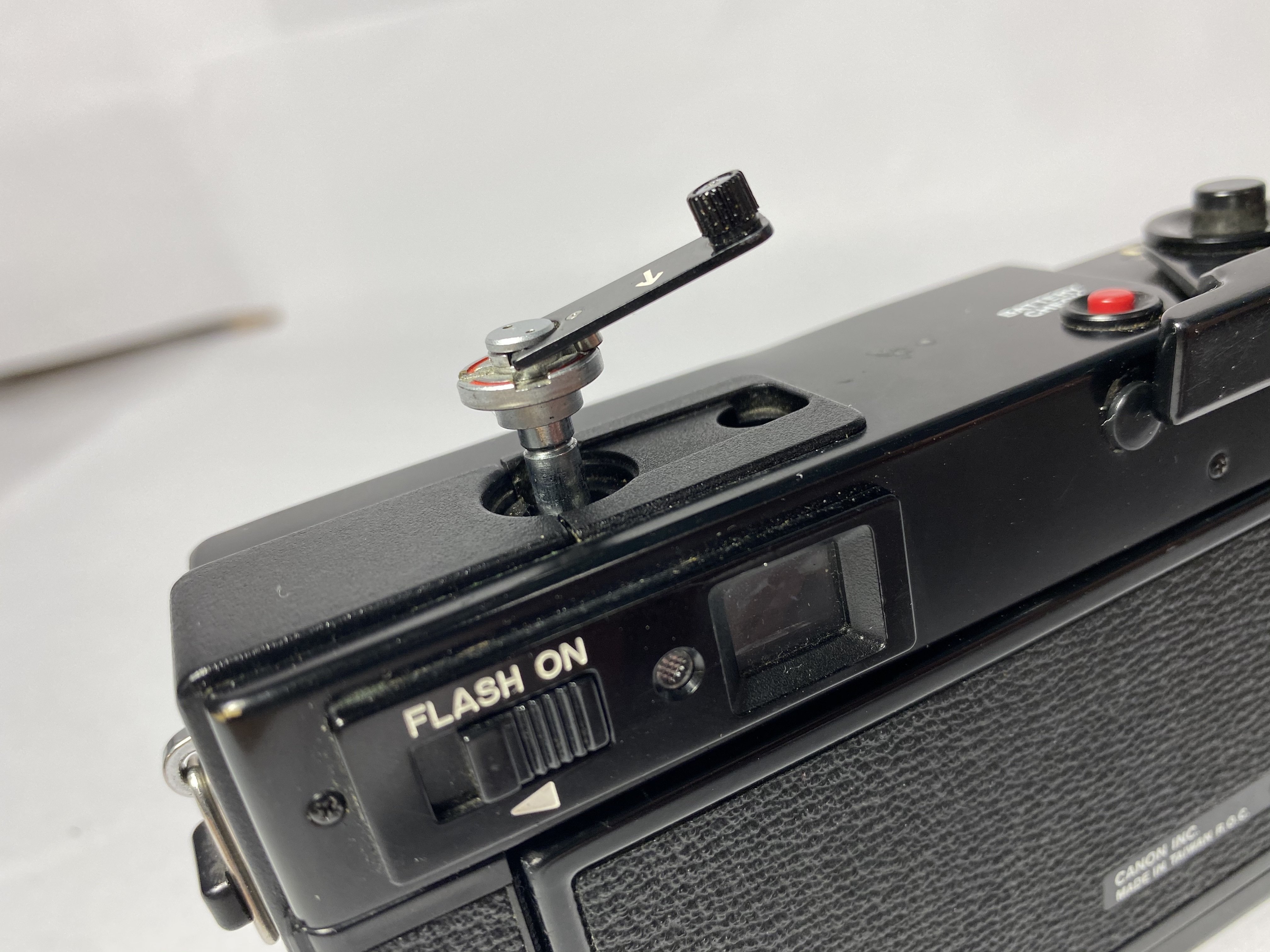 Canon A35F Film Rewind Crank Replacement iFixit Repair Guide